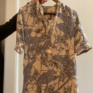 Tucker silk mini-dress